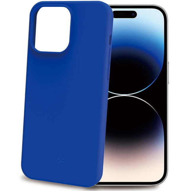 Cromo Soft Gummihülle iPhone 15 Pro Blau