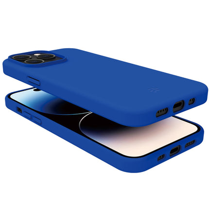 Cromo Soft Gummihülle iPhone 15 Pro Blau