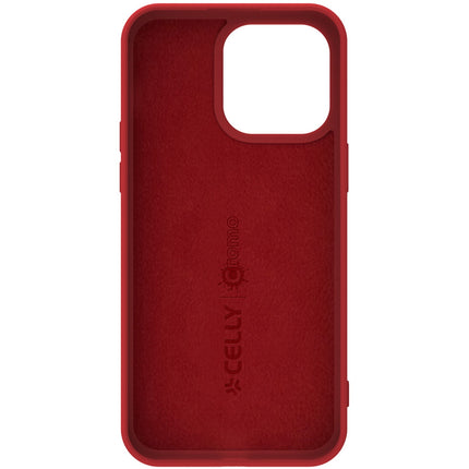 Cromo Soft Gummihülle iPhone 15 Pro Rot
