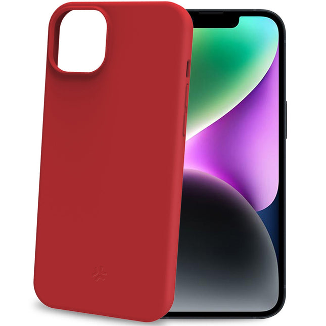 Cromo Soft Gummihülle iPhone 15 Rot