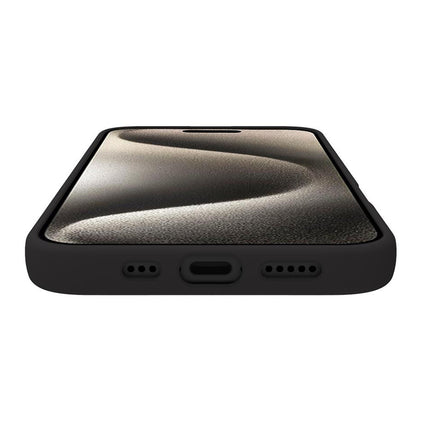 Cromomag Weiche Gummihülle MagSafe-kompatibles iPhone 16 Schwarz