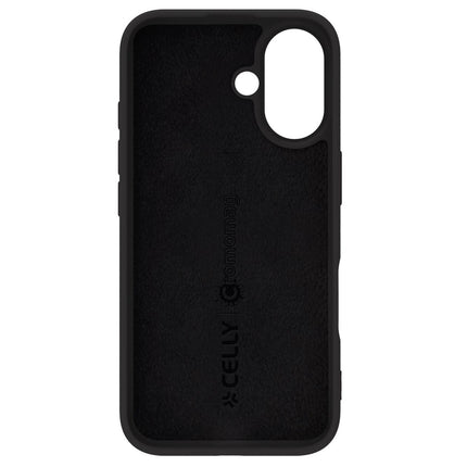 Cromomag Weiche Gummihülle MagSafe-kompatibles iPhone 16 Schwarz