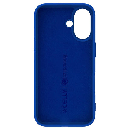 Cromomag Weiche Gummihülle MagSafe-kompatibles iPhone 16 Blau