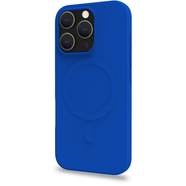 Cromomag Soft rubber case MagSafe compatible iPhone 16 Pro Blue