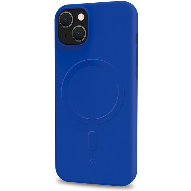 Cromomag Weiche Gummihülle MagSafe iPhone 15 Blau
