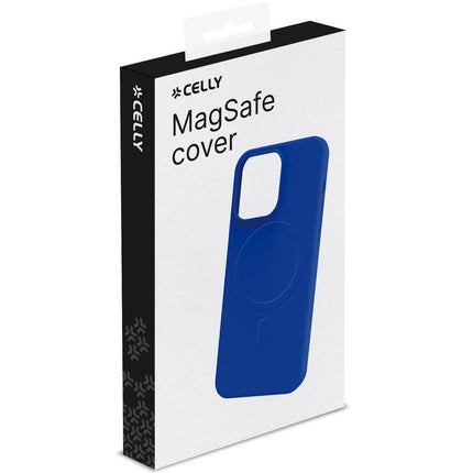 Cromomag Soft rubber case MagSafe iPhone 15 Pro Blue