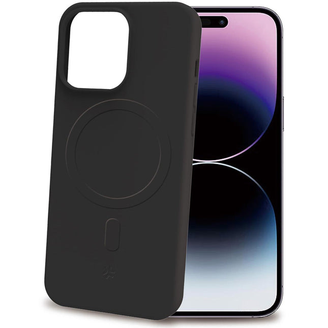 Cromomag Weiche Gummihülle MagSafe iPhone 15 Pro Max Schwarz