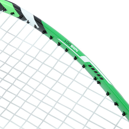 Ensemble de crossminton avec 2 raquettes, volants et housse verte