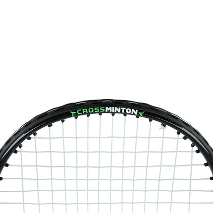 Ensemble de crossminton avec 2 raquettes, volants et housse verte