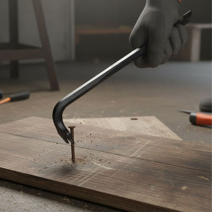 Brecheisen XL 90 cm – gehärteter Stahl, Nagelzieher