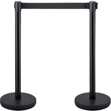Crowd Control Stanchions, 6-Pack, 6.6 Ft Belt