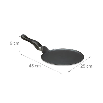 Crêpe-Pfanne mit Zubehör