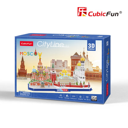 Cubefun Puzzle 3D City Line Moskva
