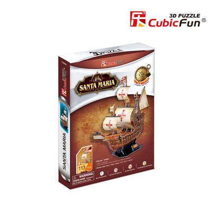 Cubefun Puzzle 3D Santa Maria