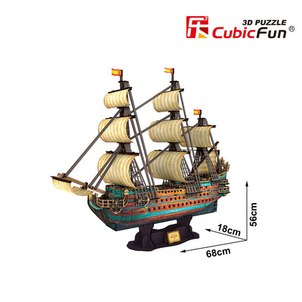 Cubicfun 3D Puzzle Sp. Armada: Die San Felipe