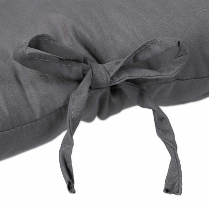 Coussin long gris L