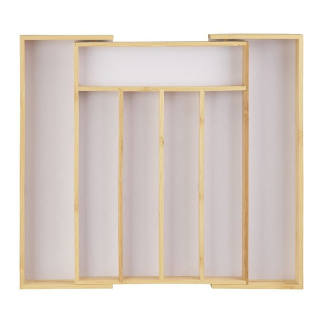 Range-couverts en bambou extensible 40 cm