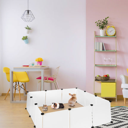 Clôture DIY pour animaux en liberté en plastique
