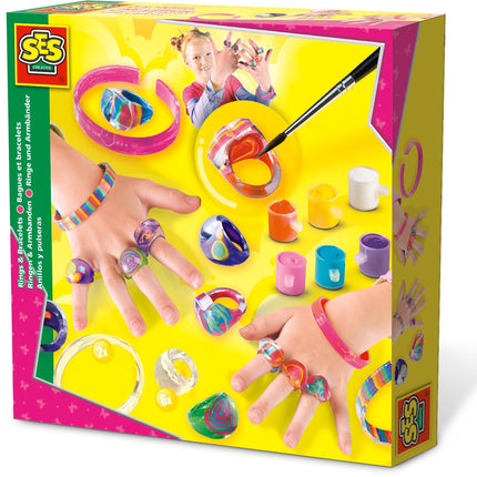 Kit de fabrication de bijoux DIY : bagues et bracelets