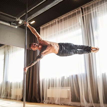 Dancing Pole, Spinning and Static, 45mm, Height Adjustable