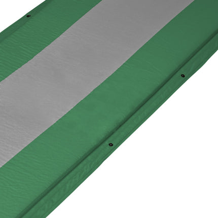 Tapis de camping autogonflant vert foncé, compact