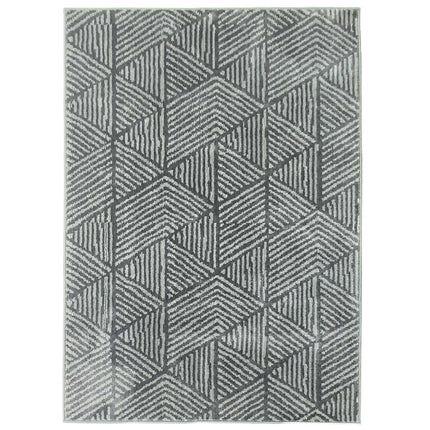 Tapis de salon lavable gris foncé - 150 x 80 cm
