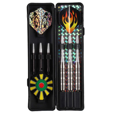 Dartset, 16g Stahlspitze, 3 Darts mit Etui