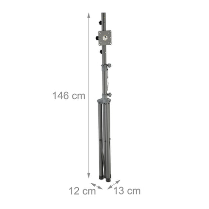 Support de fléchettes gris