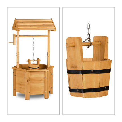 Fontaine décorative Jardin Bois