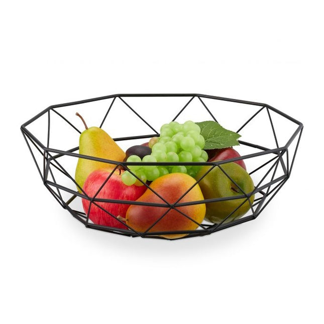 Coupe à fruits décorative en métal