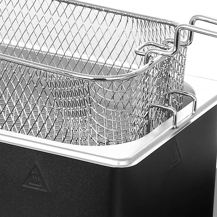 Deep fryer 3.0l Black DF-120482.2 Stainless tub Pfas Free