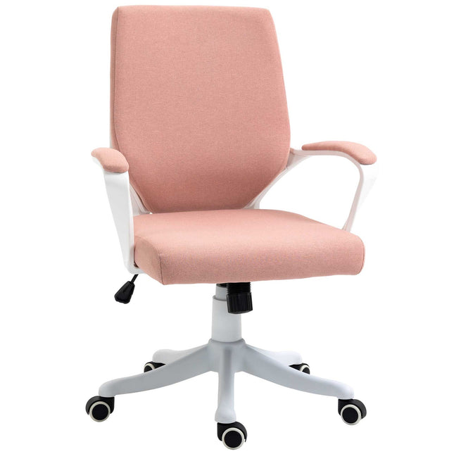 Chaise De Bureau Chaise De Bureau Ergonomique, Réglable En Hauteur, Fonction Berçante, Dossier Épais, Roues Pivotantes À 360°