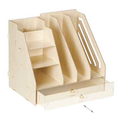 Organiseur de bureau avec compartiments