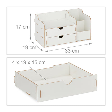 Organiseur de bureau avec tiroirs