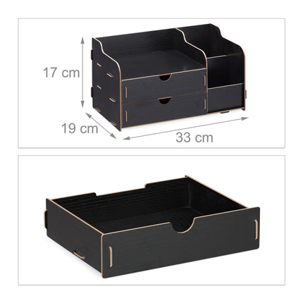 Schreibtisch-Organizer mit Schubladen