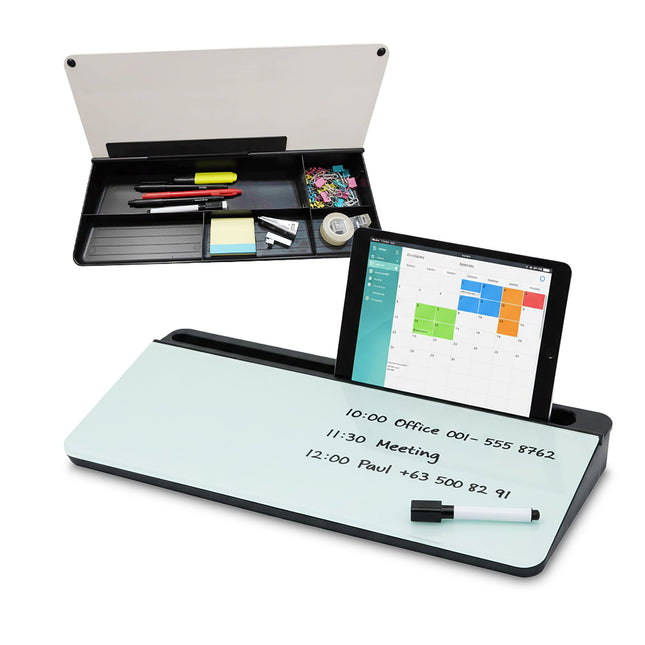 Schreibtisch-Organizer mit Memoboard & 5 Fächern