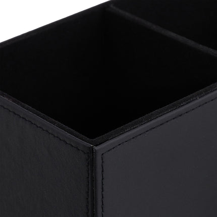 Organisation de bureau en similicuir