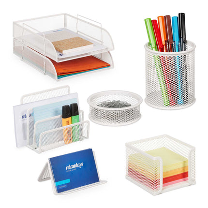 Ensemble d'organisation de bureau 7 pièces