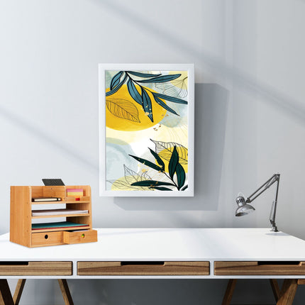 Organisation de bureau avec 2 tiroirs