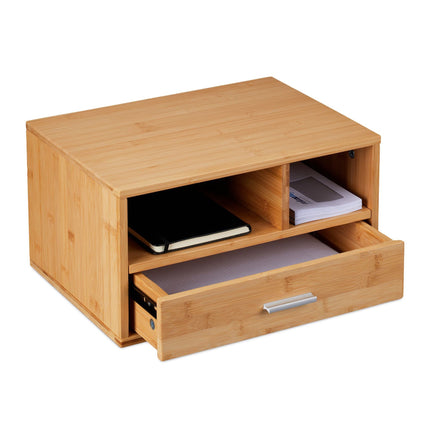 Organisation de bureau avec tiroir