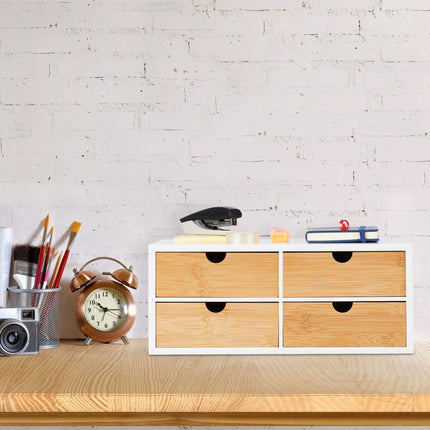 Schreibtisch-Organizer mit 4 Schubladen
