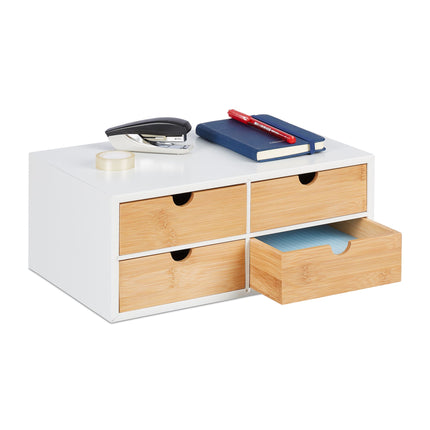 Schreibtisch-Organizer mit 4 Schubladen