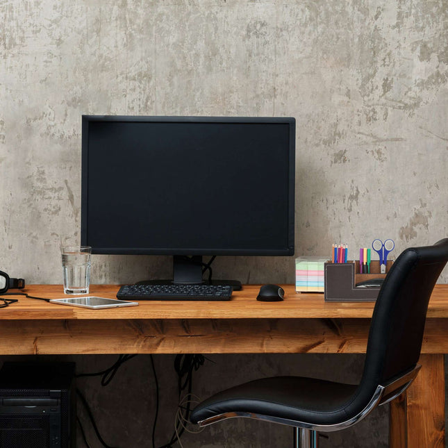 Organiseur de bureau en cuir artificiel