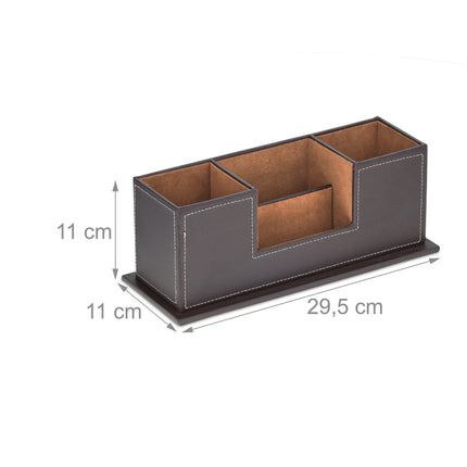 Schreibtischorganizer Kunstleder