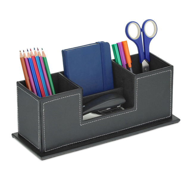 Schreibtischorganizer Kunstleder