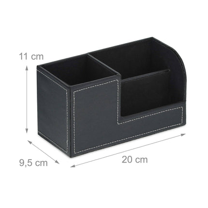 Schreibtischorganizer Kunstleder