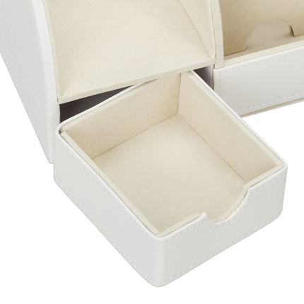 Organiseur de bureau en cuir artificiel