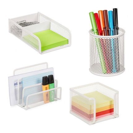 Schreibtisch-Organizer-Set 4-teilig