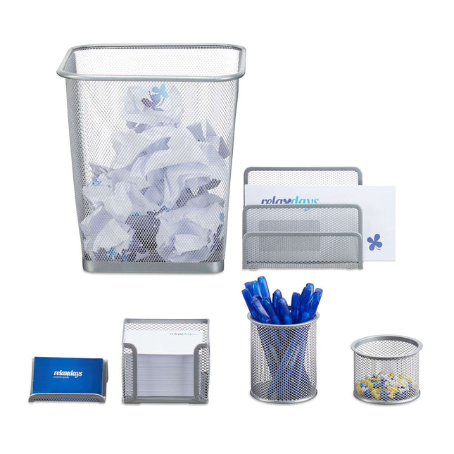 Schreibtisch-Organizer-Set, 6-teilig