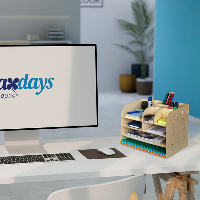 Schreibtisch-Organizer mit Ablagefach